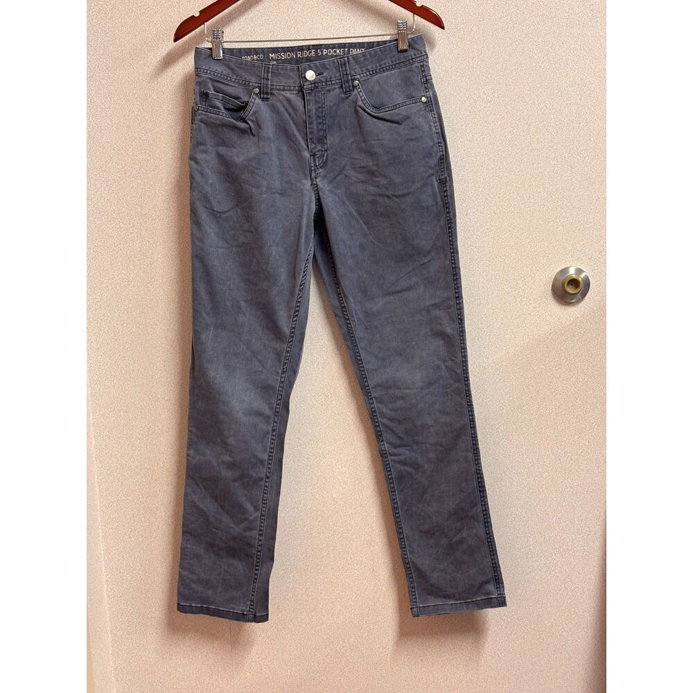 Toad&Co Mission Ridge 5 Pocket Lean Pants Men’s 30x30 Stretch Organic Cotton